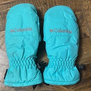 Columbia Kids' Teal Mittens